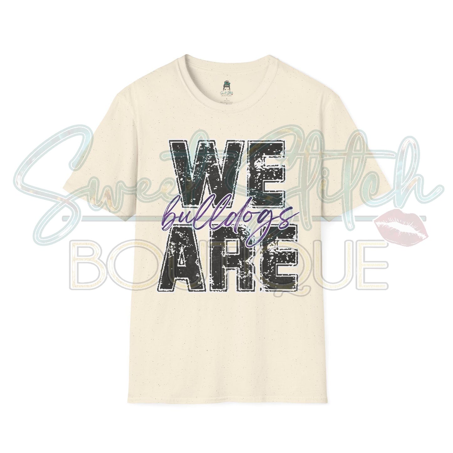 "We Are Bulldogs" {Front Print ONLY} -- Unisex Softstyle T-Shirt