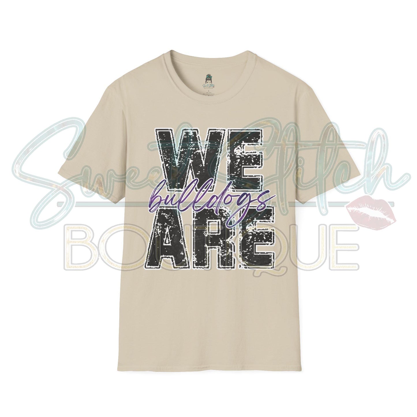 "We Are Bulldogs" {Front Print ONLY} -- Unisex Softstyle T-Shirt