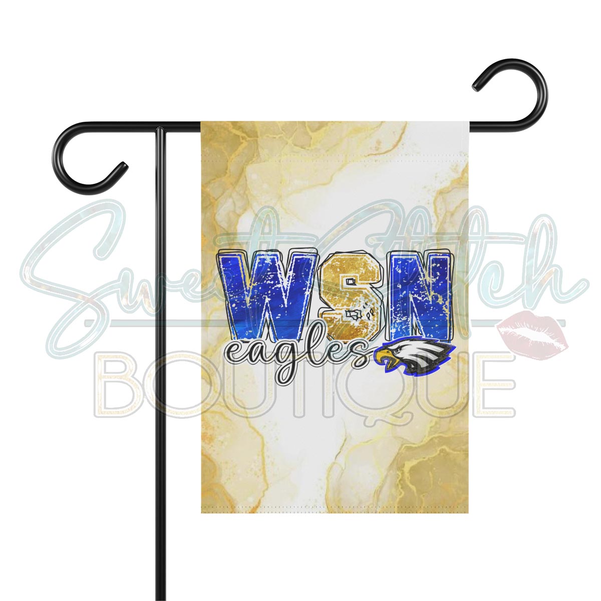 12x18 Garden Flag Display (Gold)