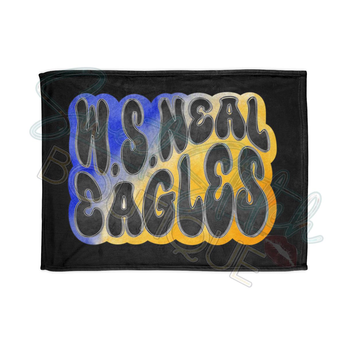 30x40 WSN "Retro" Blanket Display (In Black)