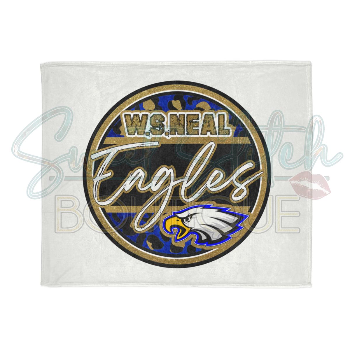 50x60 WSN "Wild Side" Blanket Display (In White)