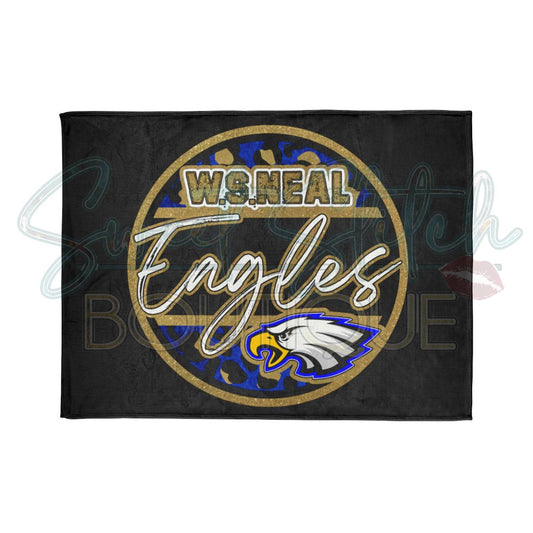 60x80 WSN "Wild Side" Blanket Display (In Black)