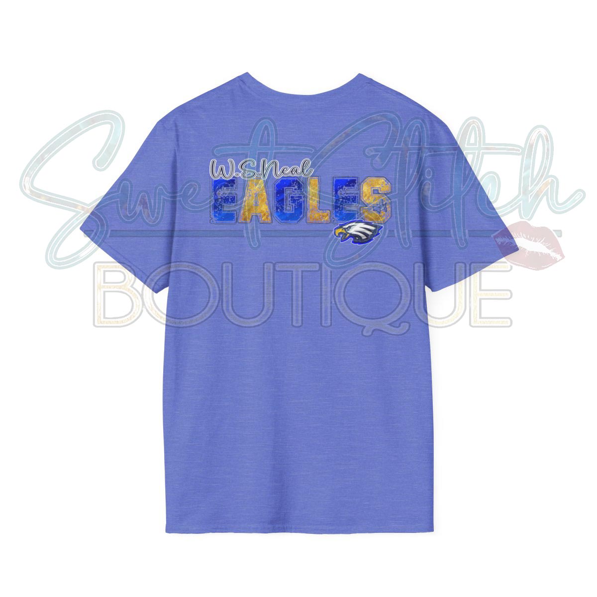 W.S. Neal Eagles "Stay Classy" Style {Front & Back Print} -- Unisex Softstyle T-Shirt