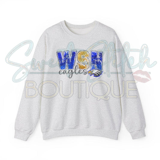 W.S.N Eagles Sweatshirt -- Unisex Heavy Blend™ Crewneck Sweatshirt