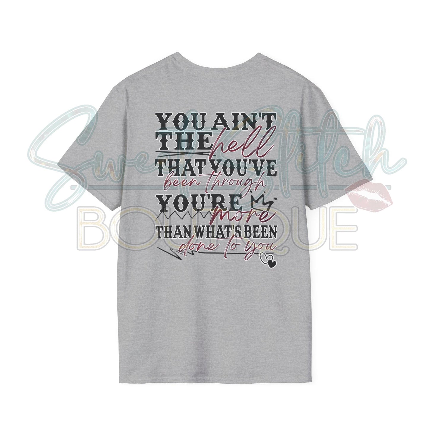 "Past Yesterday" JR Lyric Shirt -- Unisex Softstyle T-Shirt