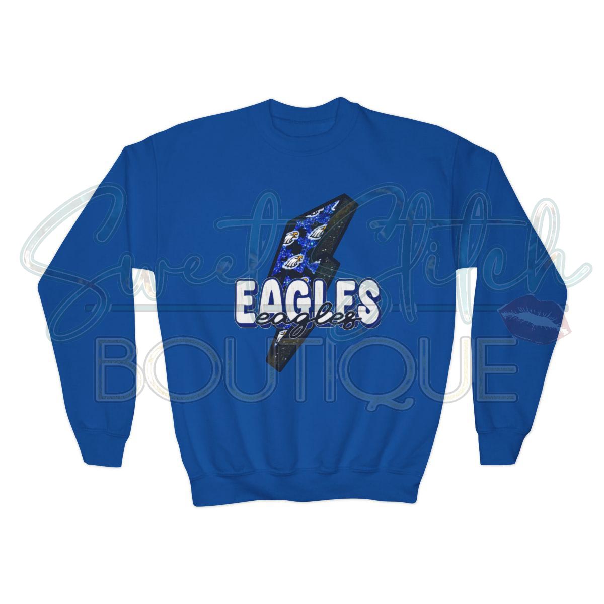 YOUTH "Thunderstruck" Sweatshirt -- Crewneck Sweatshirt