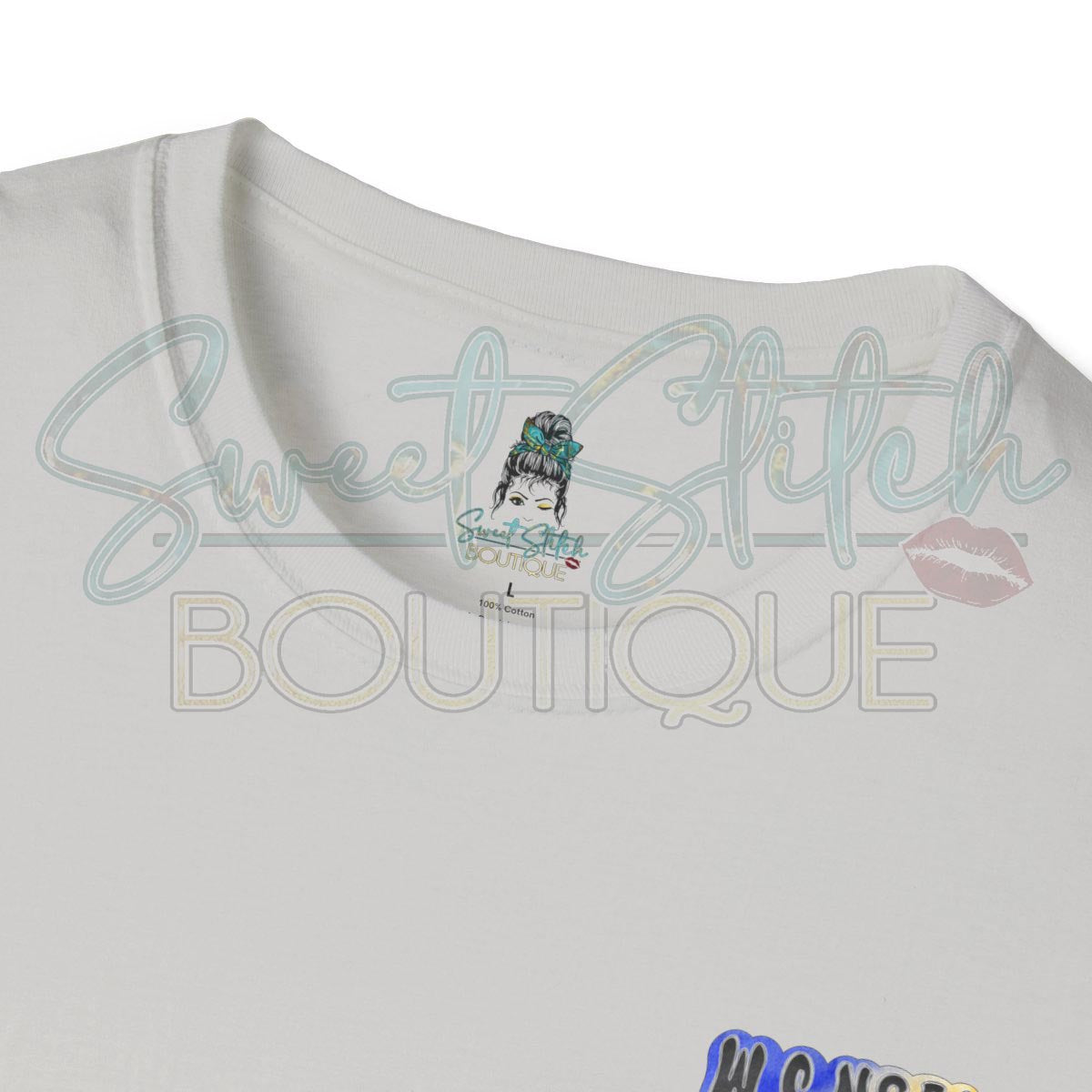 W.S. Neal Eagles "Retro" Style {Front & Back Print} -- Unisex Softstyle T-Shirt