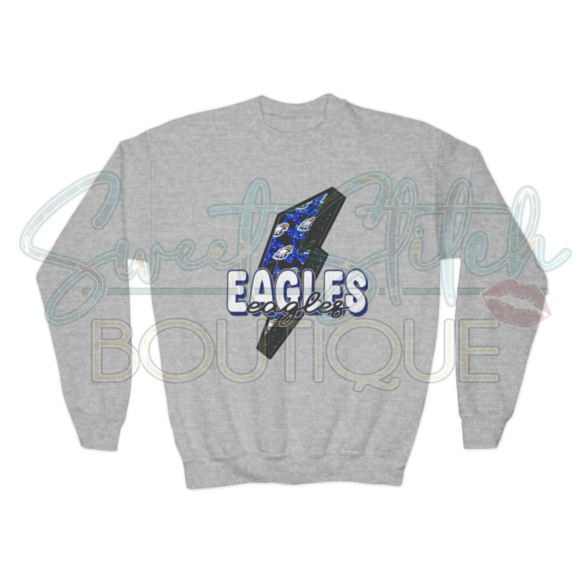 YOUTH "Thunderstruck" Sweatshirt -- Crewneck Sweatshirt