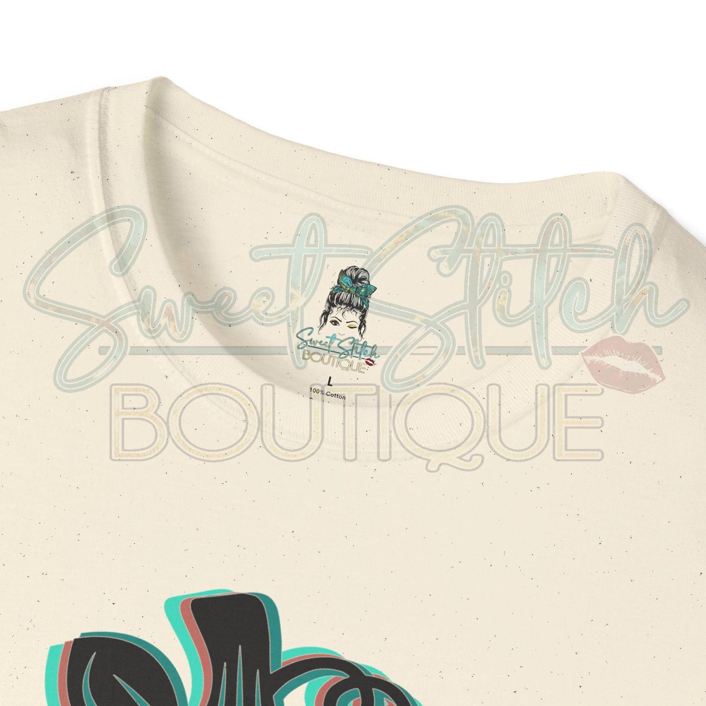 Retro Western Pumpkin {Front Print ONLY} -- Unisex Softstyle T-Shirt