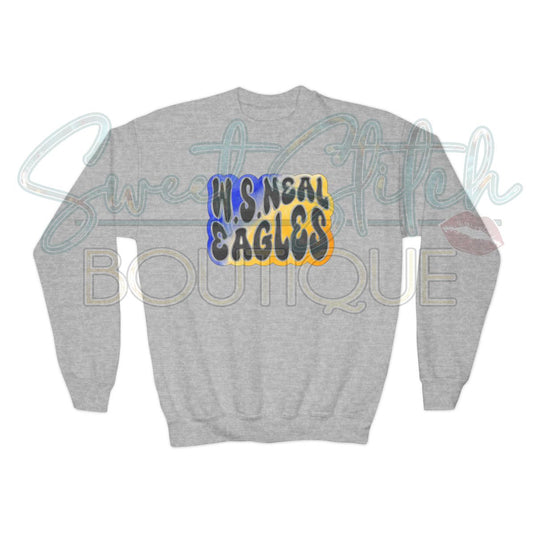 YOUTH "Retro" W.S. Neal Sweatshirt -- Crewneck Sweatshirt