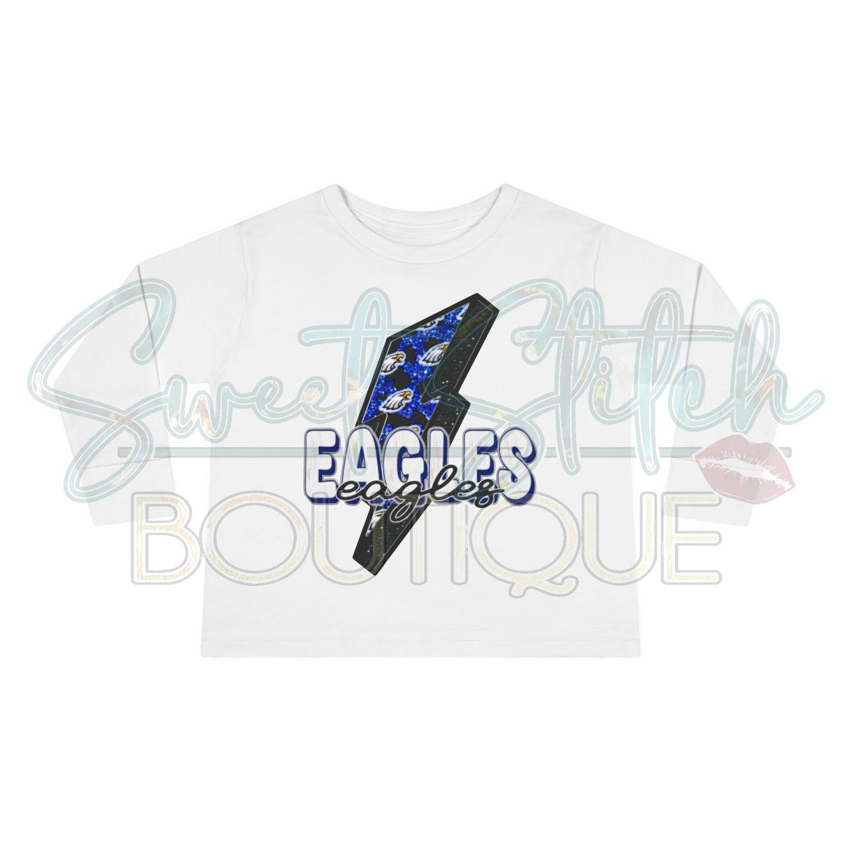 TODDLER W.S. Neal Eagles "Thunderstruck" {Front Print ONLY} -- Toddler Long Sleeve Tee